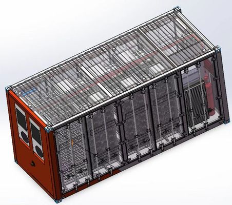Lifepo4 प्री इंजीनियर BESS एनर्जी स्टोरेज सिस्टम 500kw ESS फ्लो बैटरी