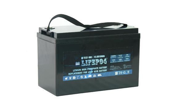 बैकअप पावर लिथियम बैटरी के लिए 12V 75AH पोर्टेबल Lifepo4 बैटरी