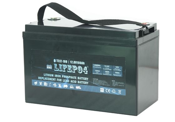 बैकअप पावर लिथियम बैटरी के लिए 12V 75AH पोर्टेबल Lifepo4 बैटरी