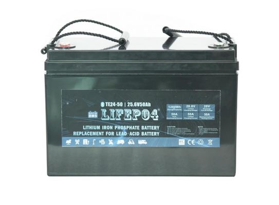 बैकअप पावर के लिए BMS 24V 12AH पोर्टेबल Lifepo4 बैटरी
