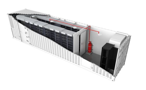 MWH BESS बैटरी एनर्जी स्टोरेज सिस्टम 500kwh से 1.37 MWH ESS बैटरी पैक