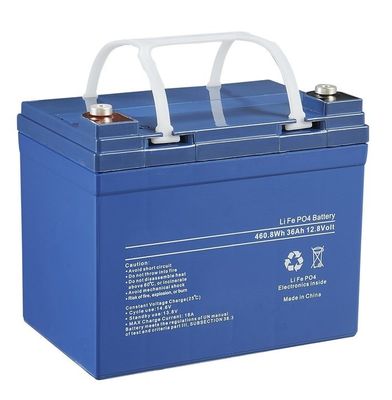 घरेलू उपकरणों के लिए LFP RV 12v 36ah बैटरी 12.8v Rv लिथियम बैटरी