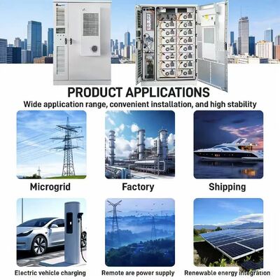 LiFePo4 ऊर्जा भंडारण प्रणाली बैटरी पीक लोड शिफ्टिंग फ़ंक्शन
