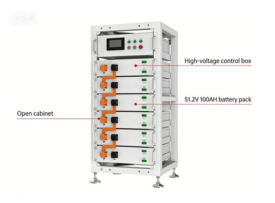 48V अधिकतम 200A 12V LiFePO4 लिथियम बैटरी ESS पावर बैकअप